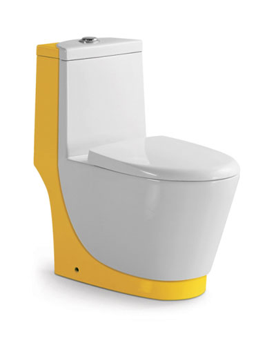 靜音虹吸噴射式連體座便器(彩色)