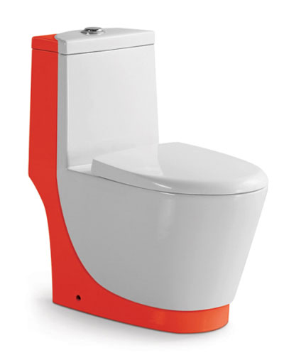 靜音虹吸噴射式連體座便器(彩色)