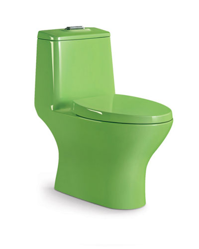 靜音虹吸噴射式連體座便器(彩色)